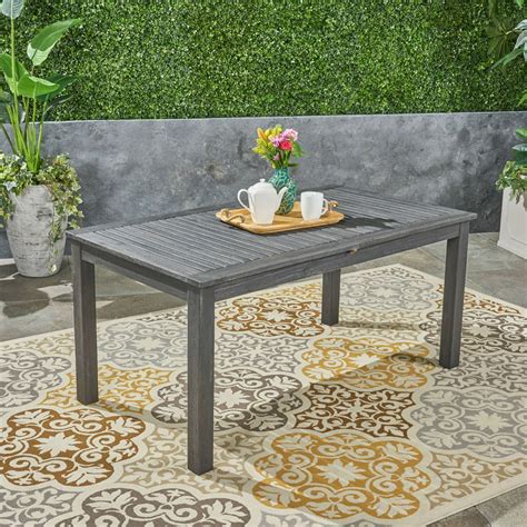 Free shipping, arrives in 2 days. $ 7600. Beasley Wicker Outdoor Accent Table, Black. Save with. Free shipping, arrives in 3+ days. $ 4999. Options from $49.99 – $59.99. Nalone 2 -Tier Outdoor Side Table HDPE Adirondack Table Patio Side Table Weather Resistant End Table Small Outdoor Table (Rectangular, Black) 3.
